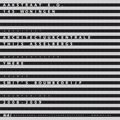 Aakstraat e.o., 145 woningen